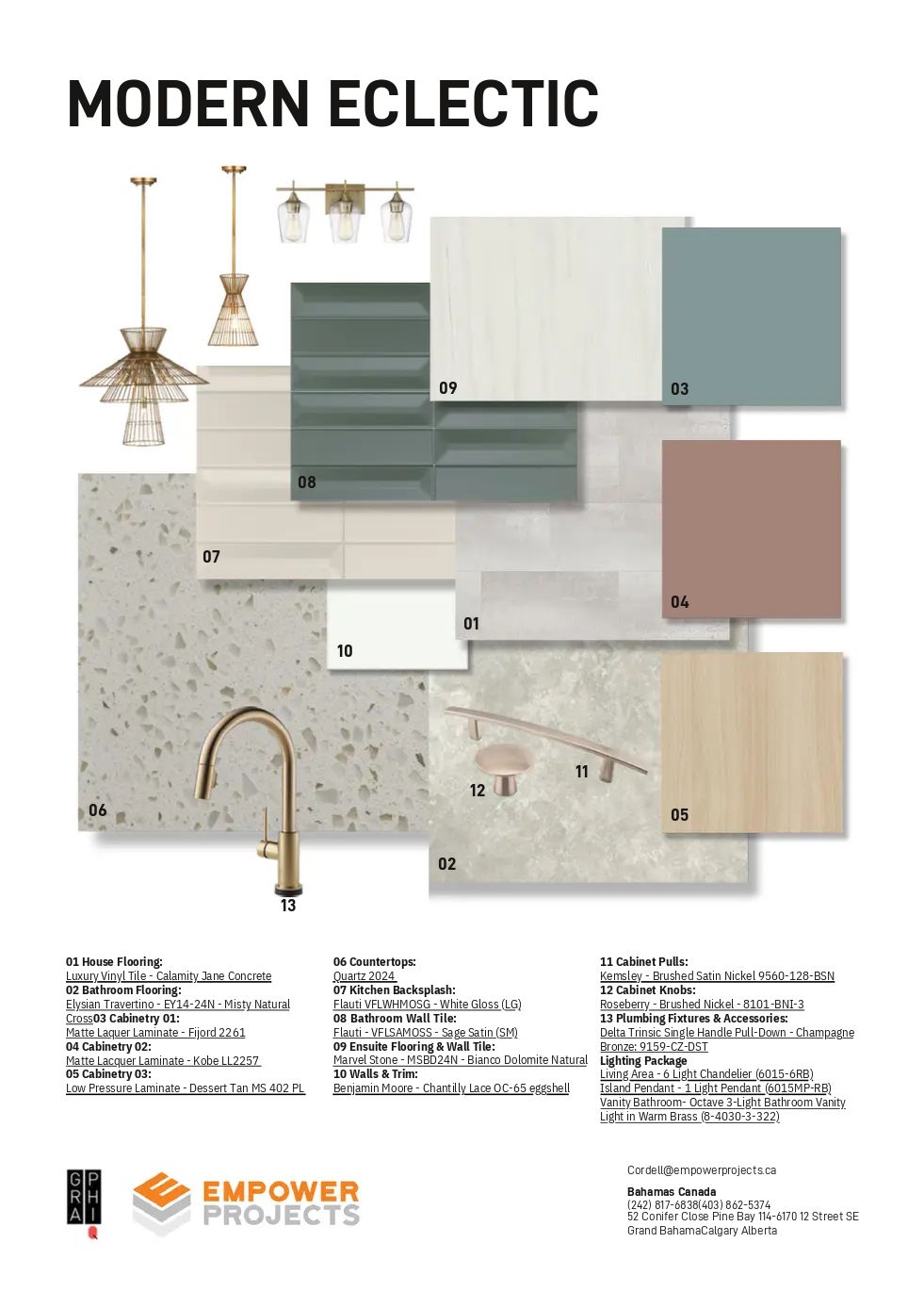 Modern Finishes Booklet