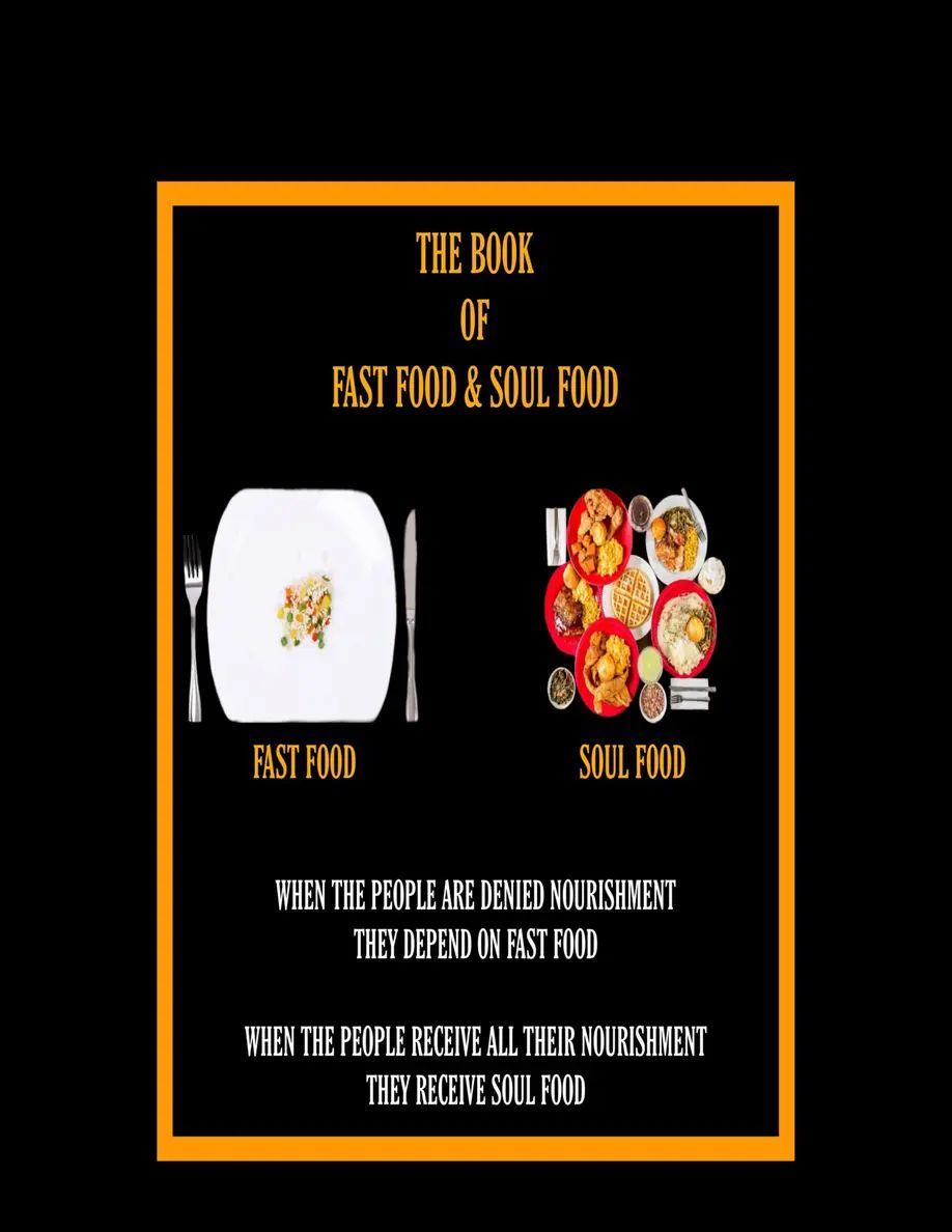 Book of Fast Food & Soul Food