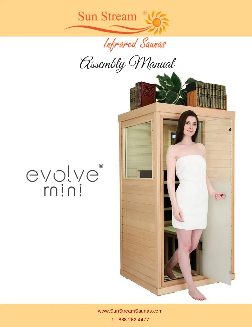 Infrared Sauna Assembly Manuals Sun Stream Infrared Saunas