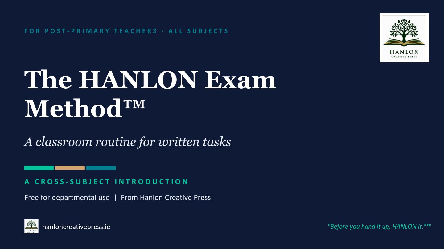 The HANLON Exam Method - General Overview