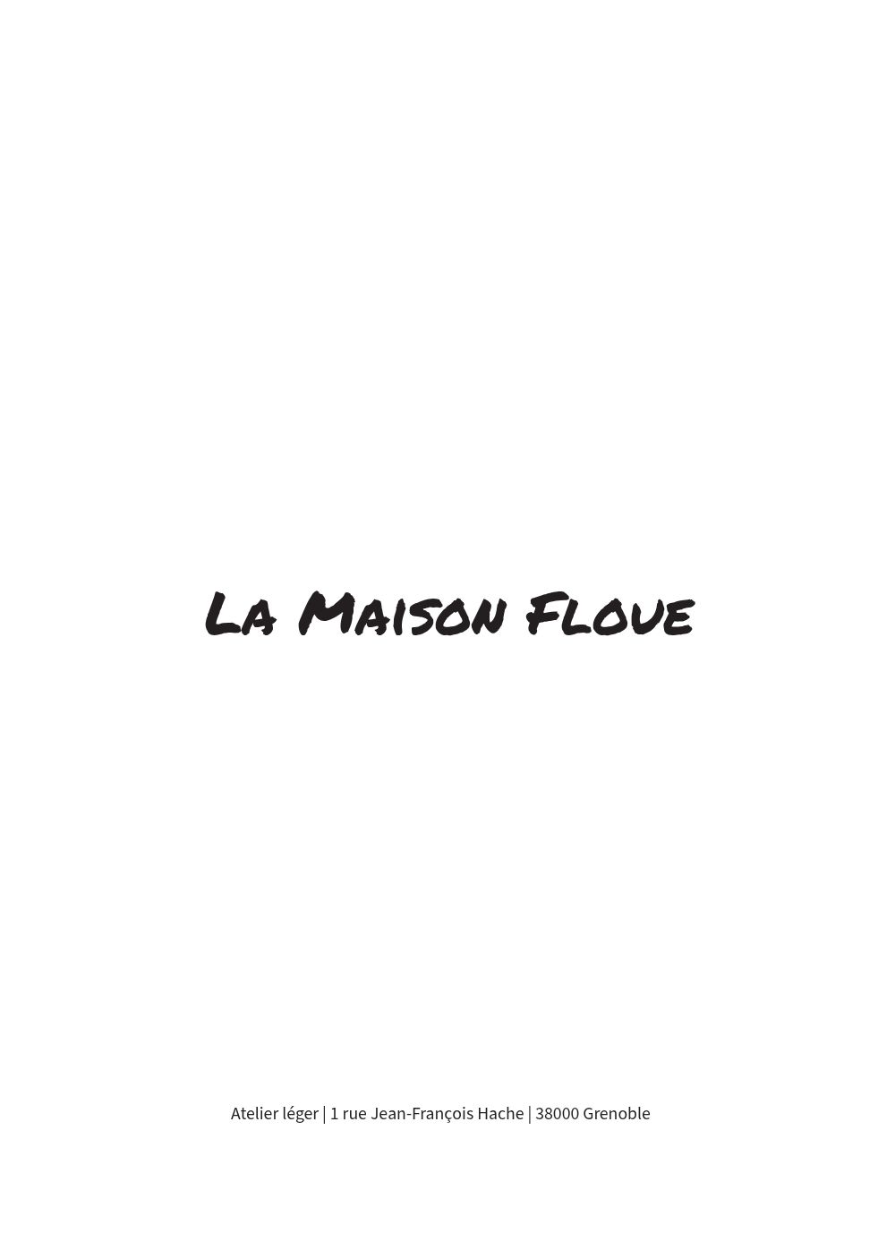 La maison floue