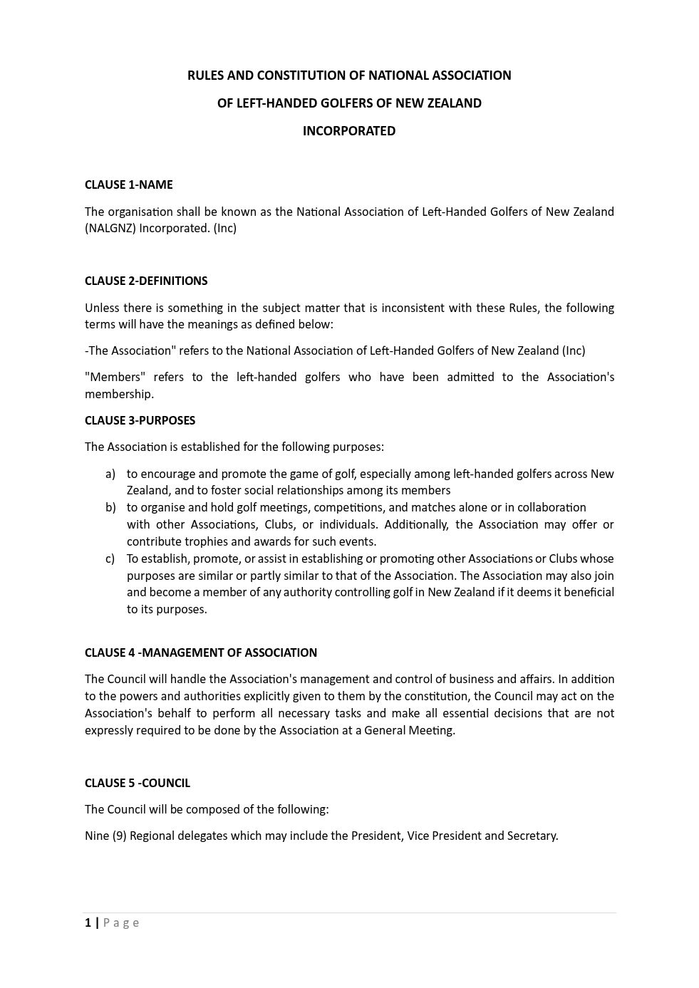 NALGNZ Constitution 2025