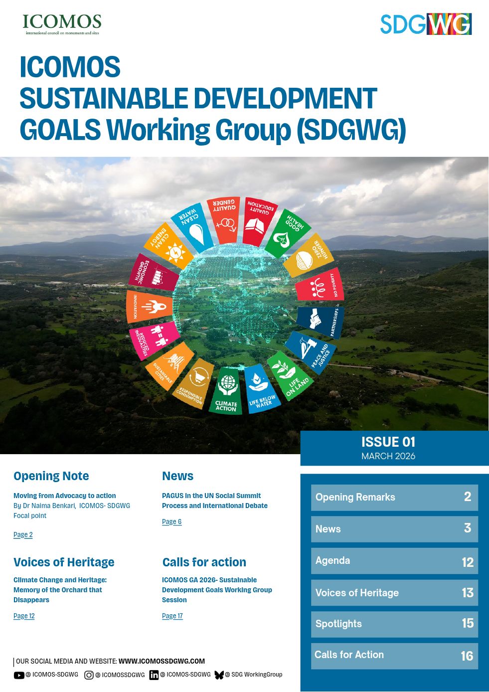 ICOMOS SDG WG NL-Issue 1