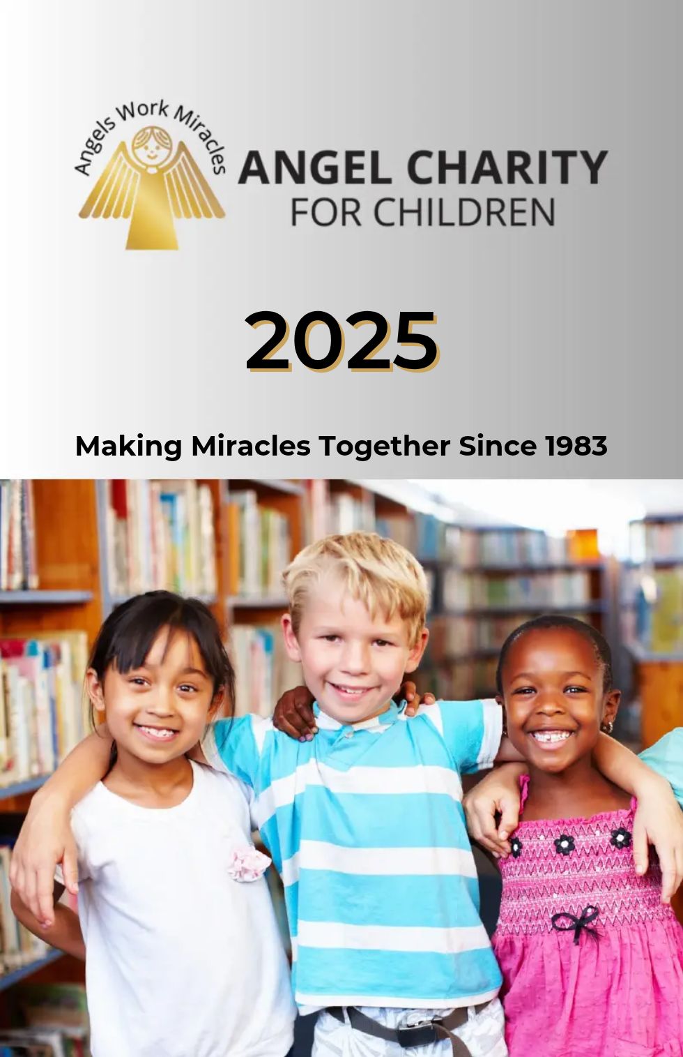 2025 Angel Charity for Children 's Community Impact Brochure