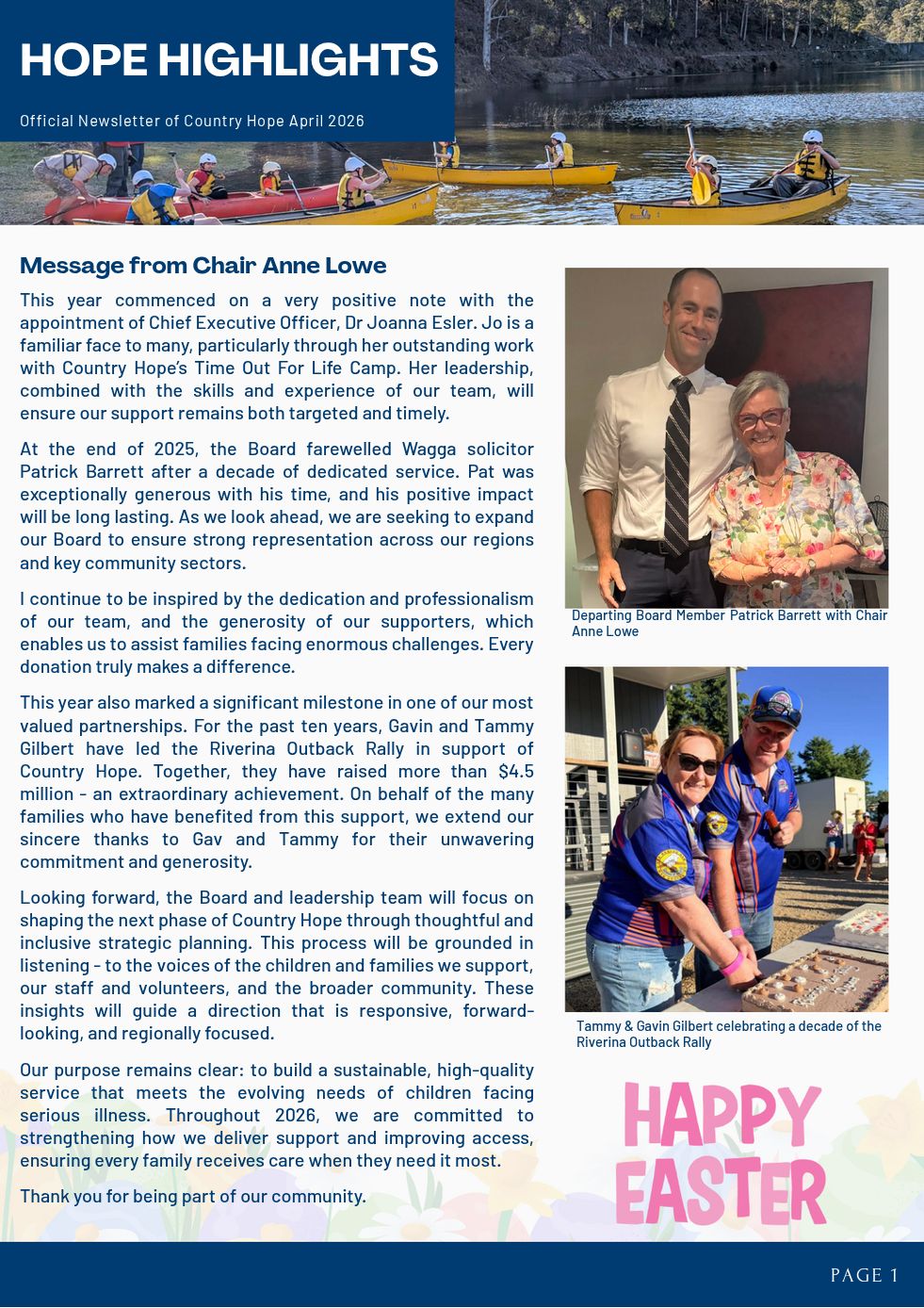 CH Newsletter 1/26