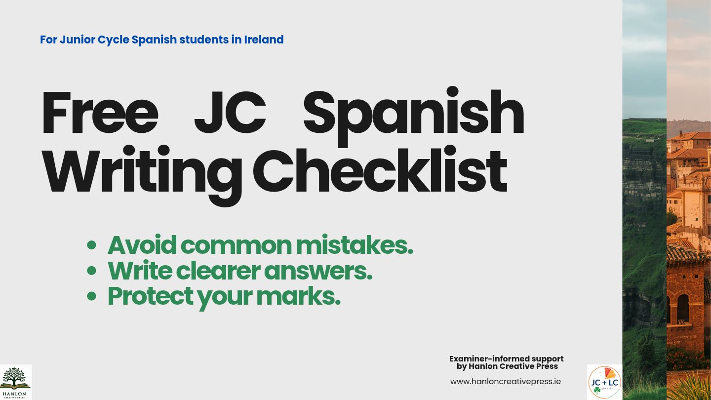 Free JC Spanish Writing Checklist
