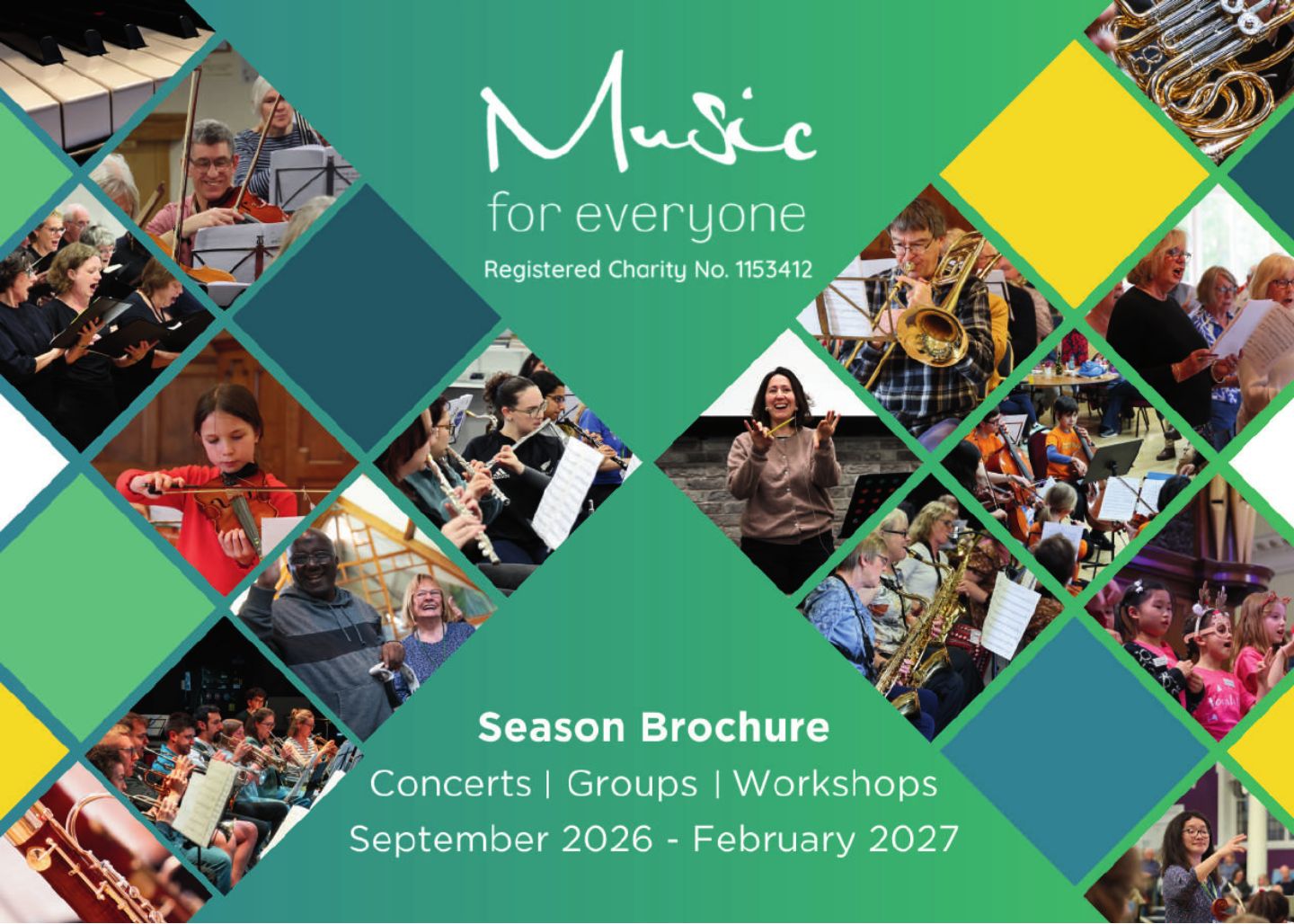 Music for Everyone Brochure: Sept.26 - Feb.27