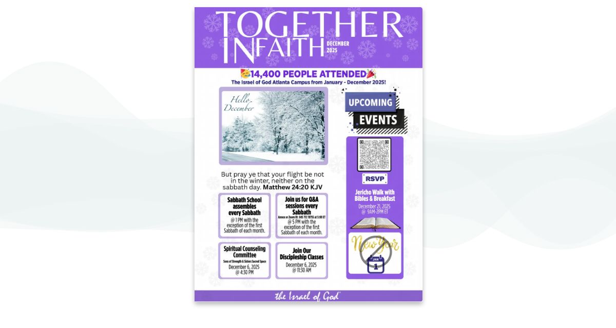 December 2025 newsletter cover