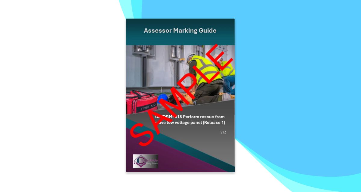UETDRMP018 Assessor Marking Guide