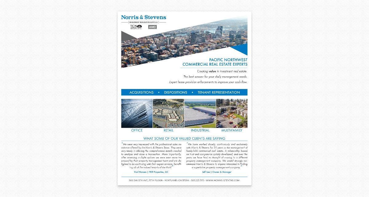 Norris & Stevens Commercial Real Estate Experts ADTR