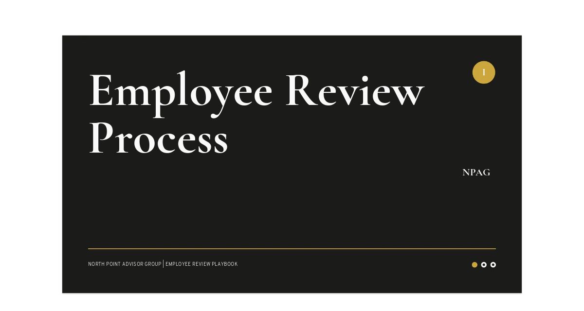 Employee Annual Review Playbook