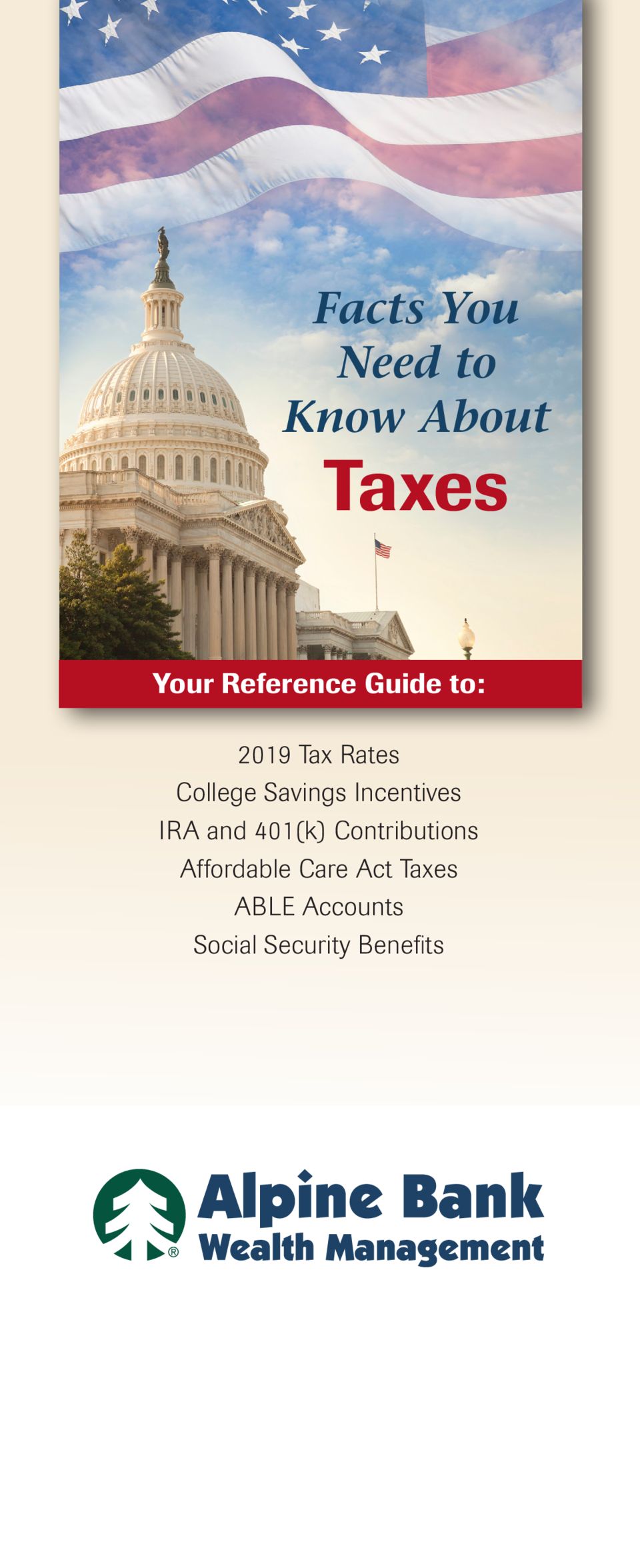 Alpine Bank Tax Guide