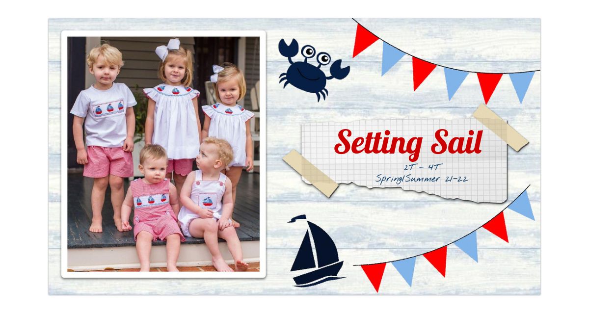 setting sail : simplebooklet.com