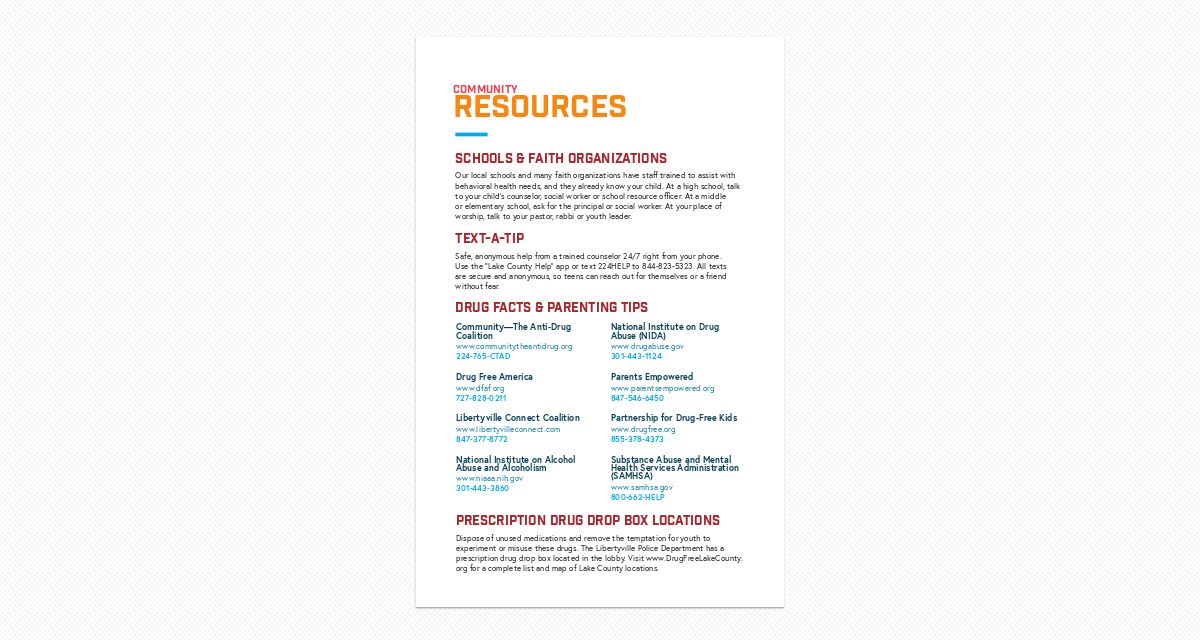 Community Resources : simplebooklet.com