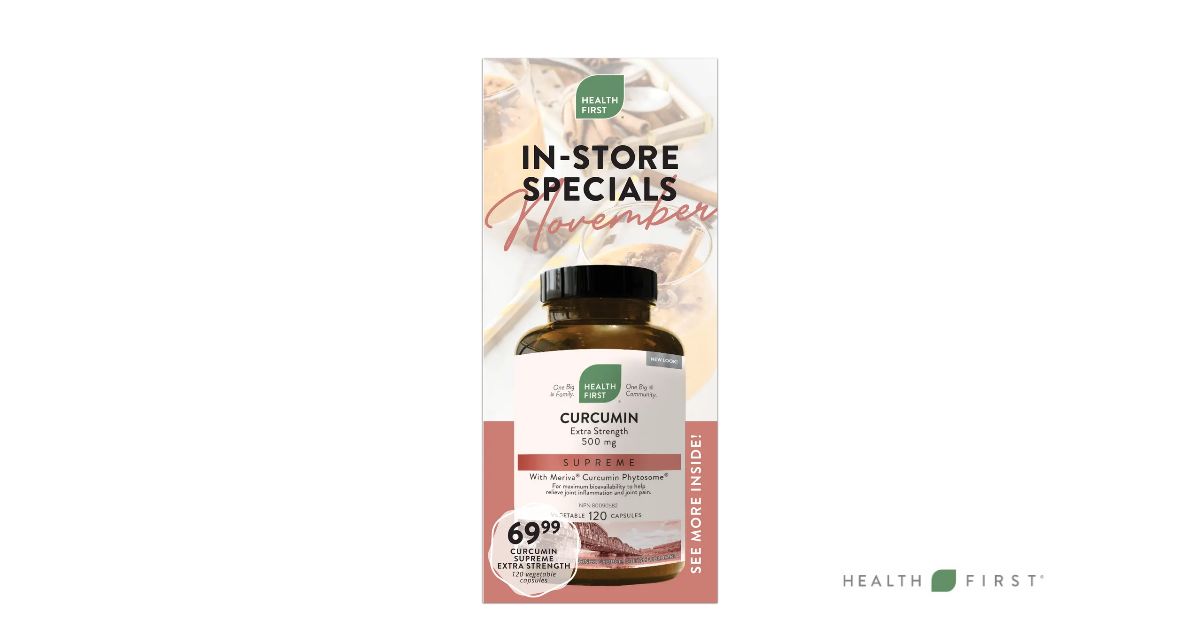 Health First In-Store Specials November 2024 English