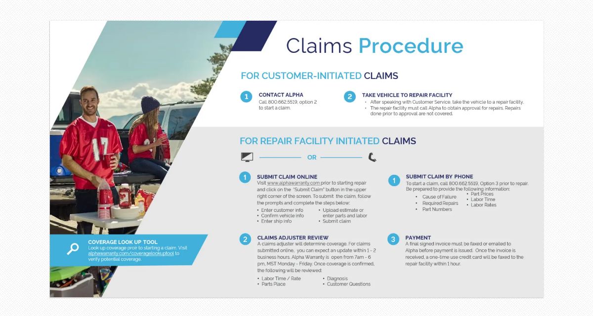 Alpha Warranty Claims Process