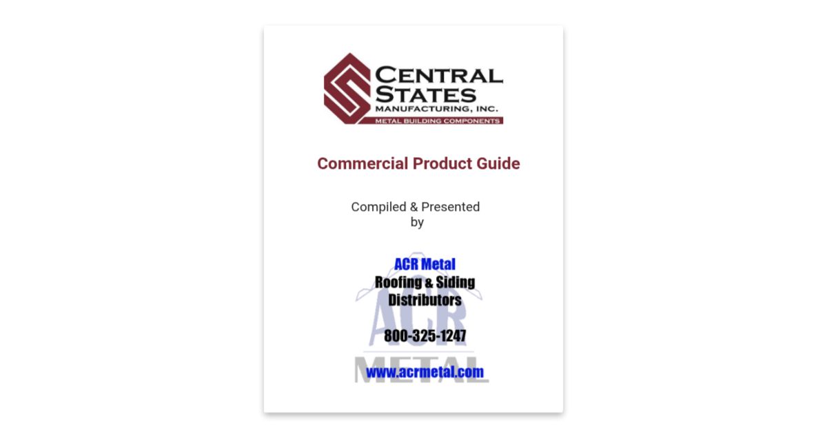 Central States Commercial Guides