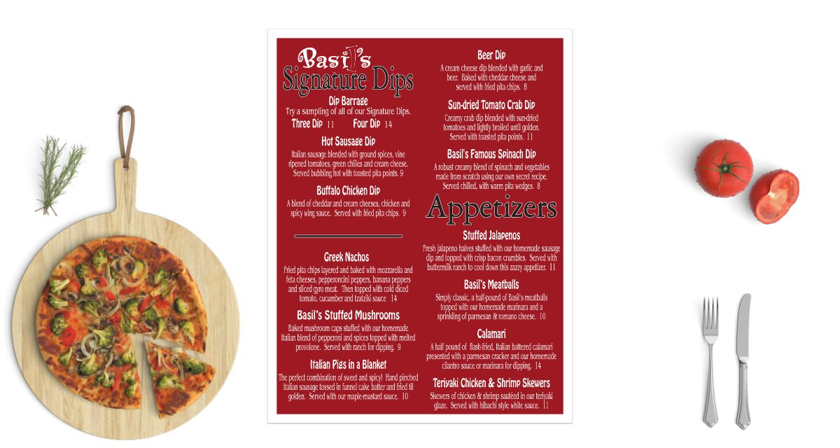 Basil's Restaurant & Pizzeria