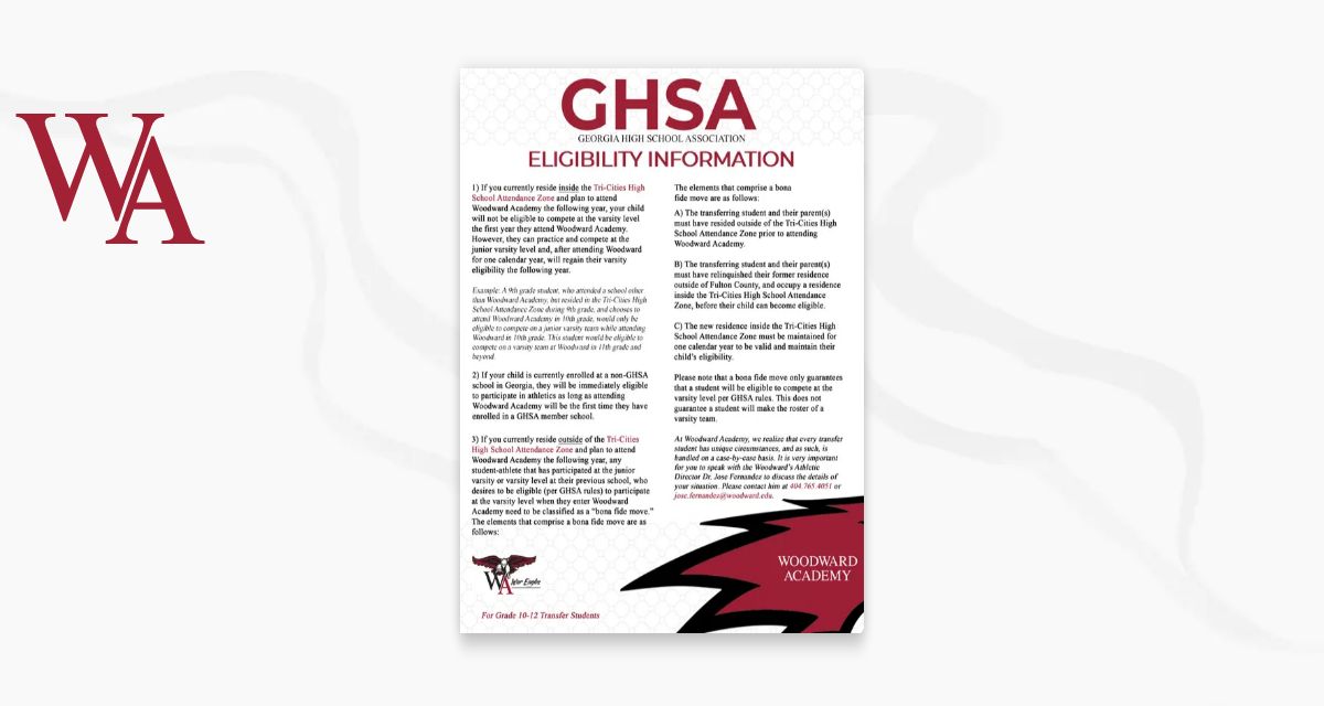 GHSA Eligibility Information