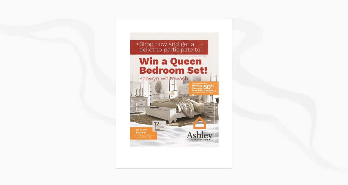 Ashley Furniture Homestore Holiday Brochure 2022