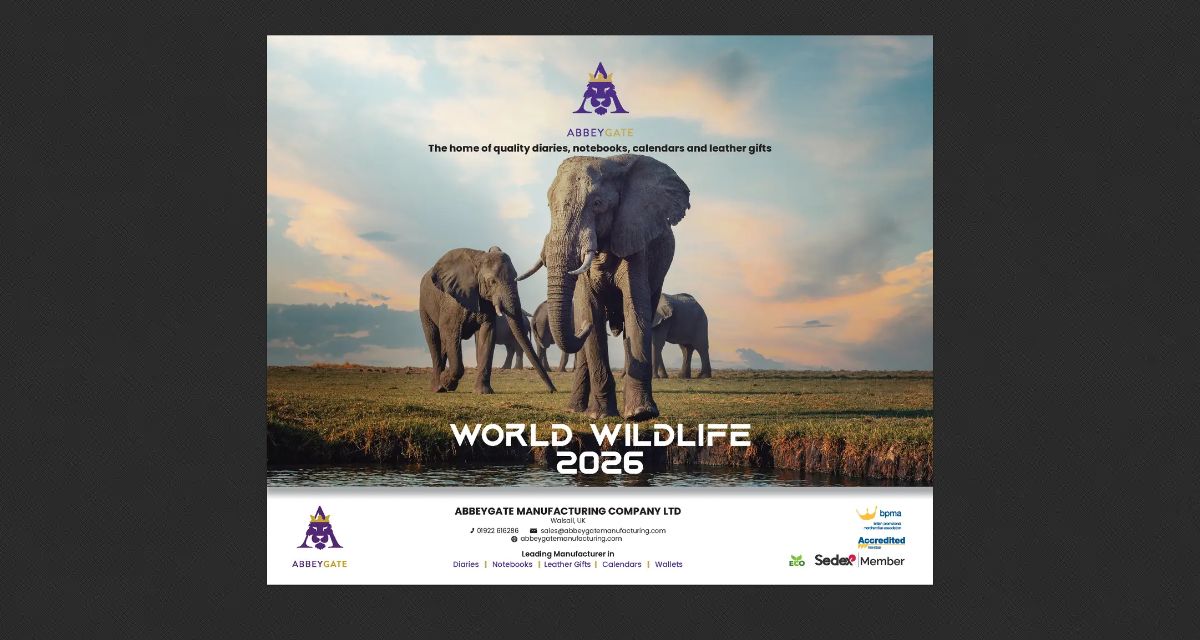 Desk Calendar 2026 Wildlife