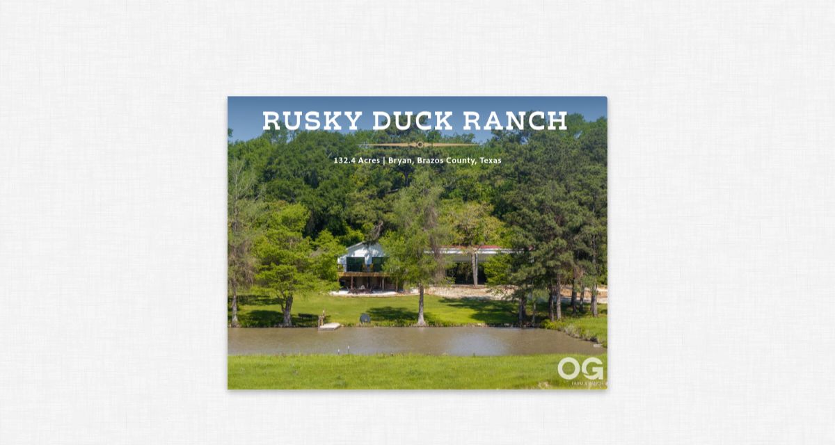 Rusky Duck Ranch | Bryan, Texas