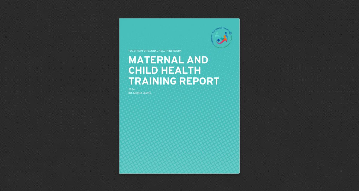 2024 Maternal and Child Heath Training Report