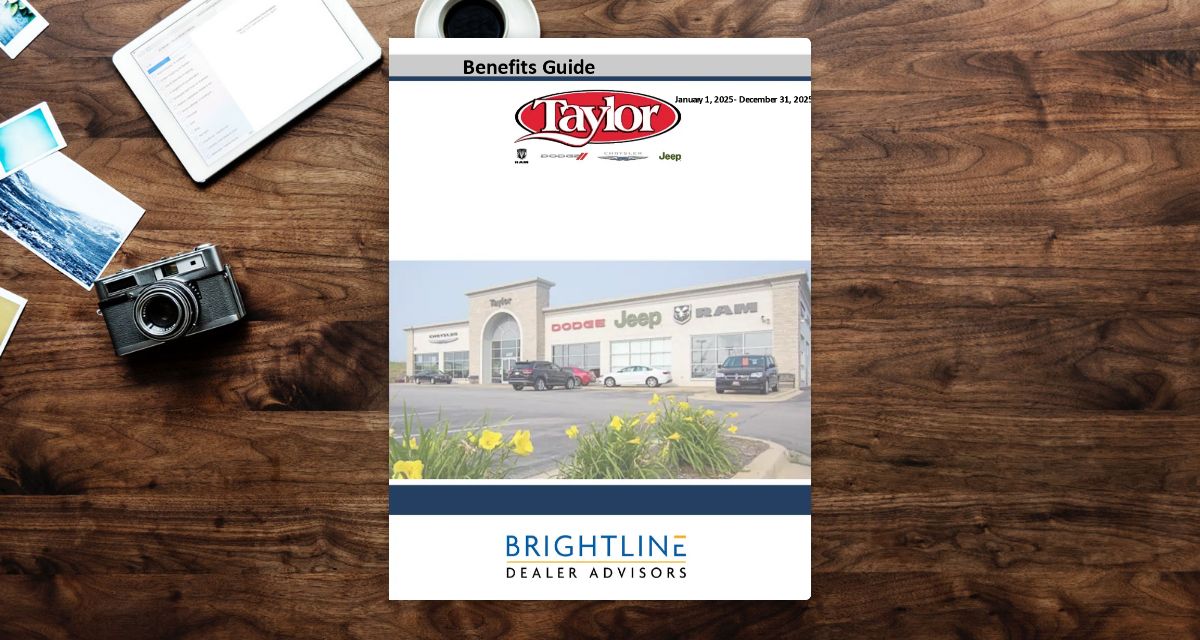Taylor Auto 2023 Benefit Guide