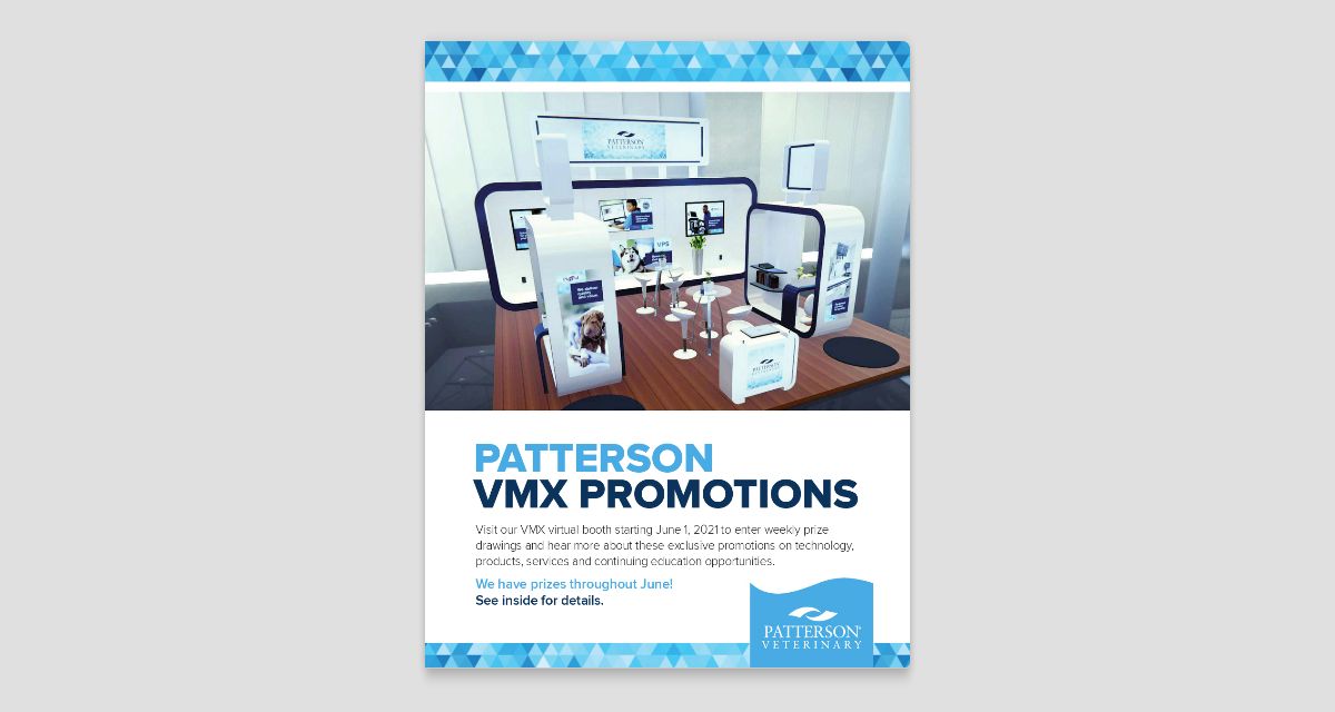 Patterson Veterinary VMX Promotions
