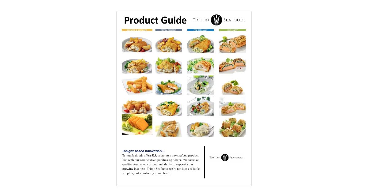 Triton Seafood Product Guide Updated Logo