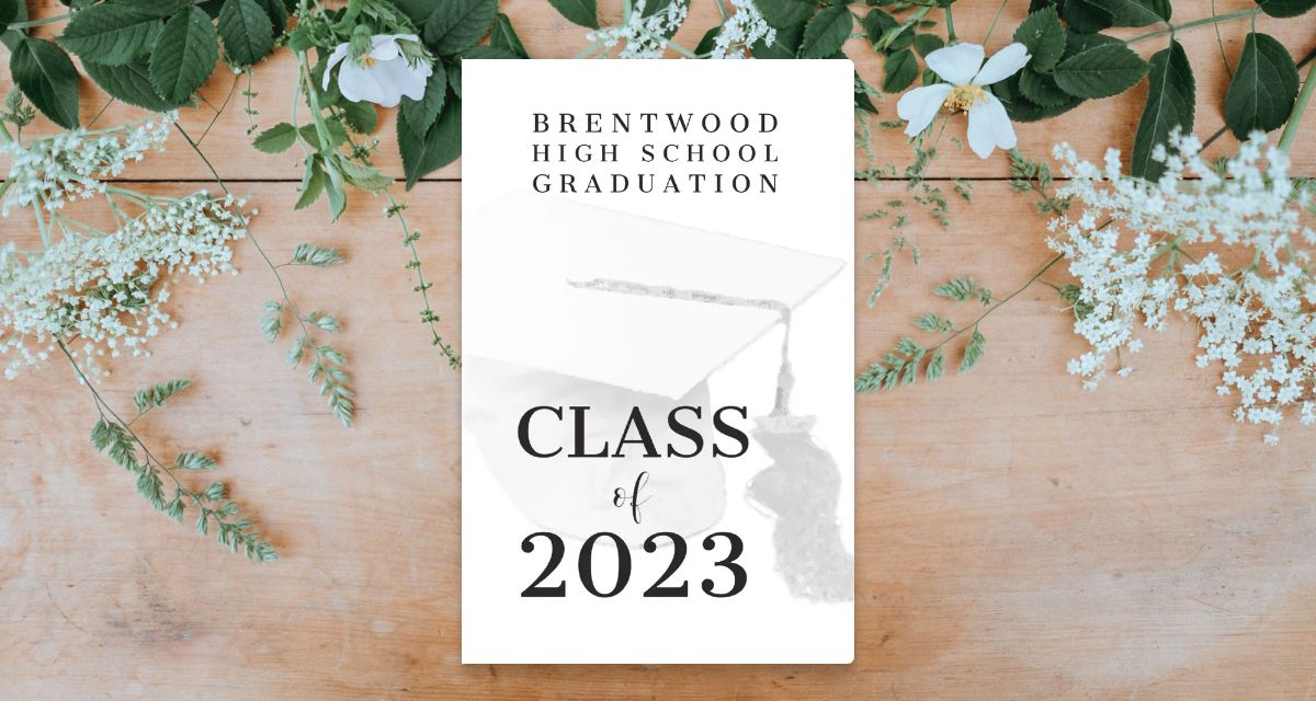 Brentwood HS Graduation Program 2023