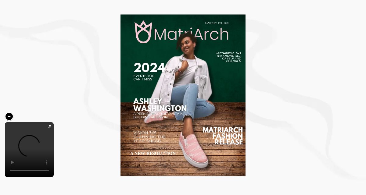 January MatriArch Magazine Cover 2024