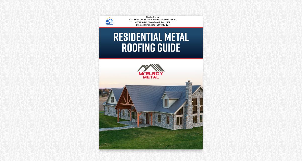 Metal Sales  ACR Metal Roofing & Siding Distributors