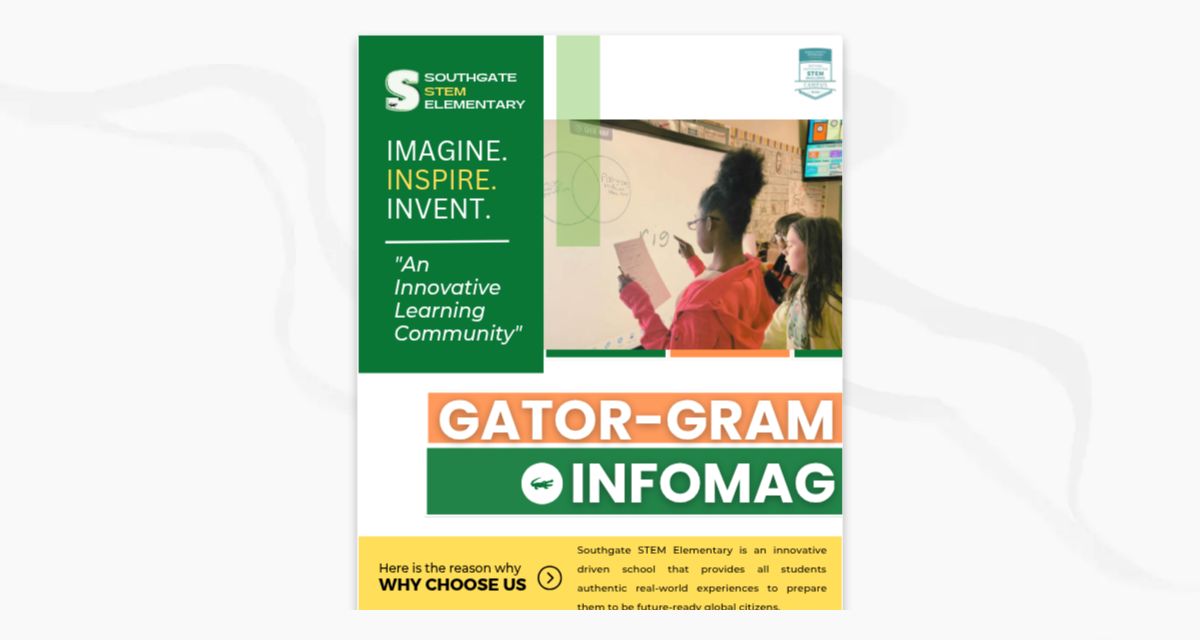 GATOR-GRAM INFOMAG : simplebooklet.com