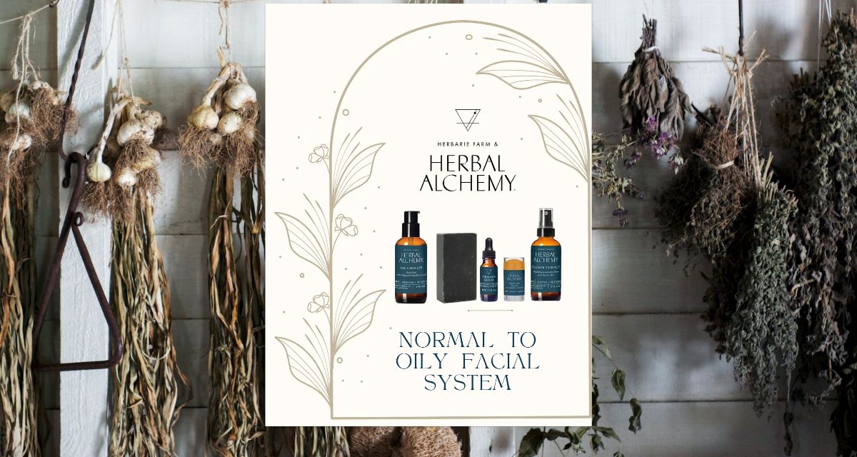 Herbal Alchemy Normal to Oily Facial System