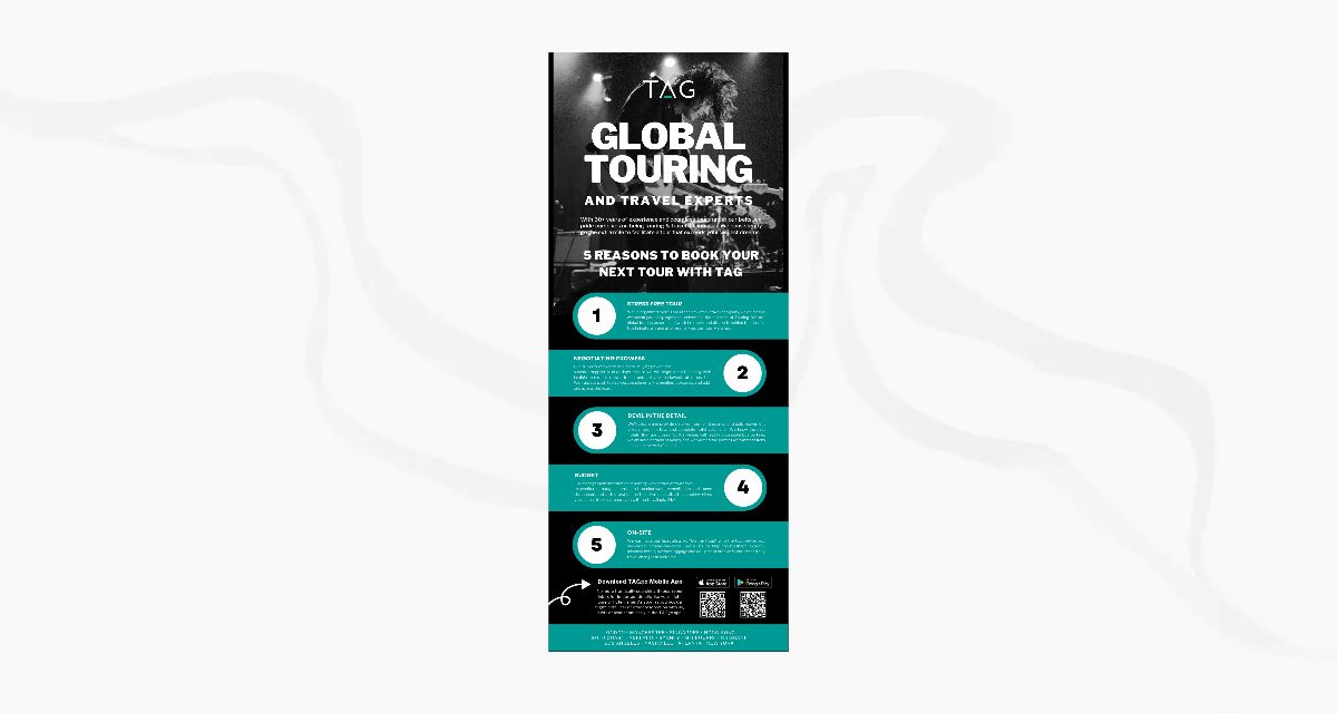 TAG Global Touring Infographic