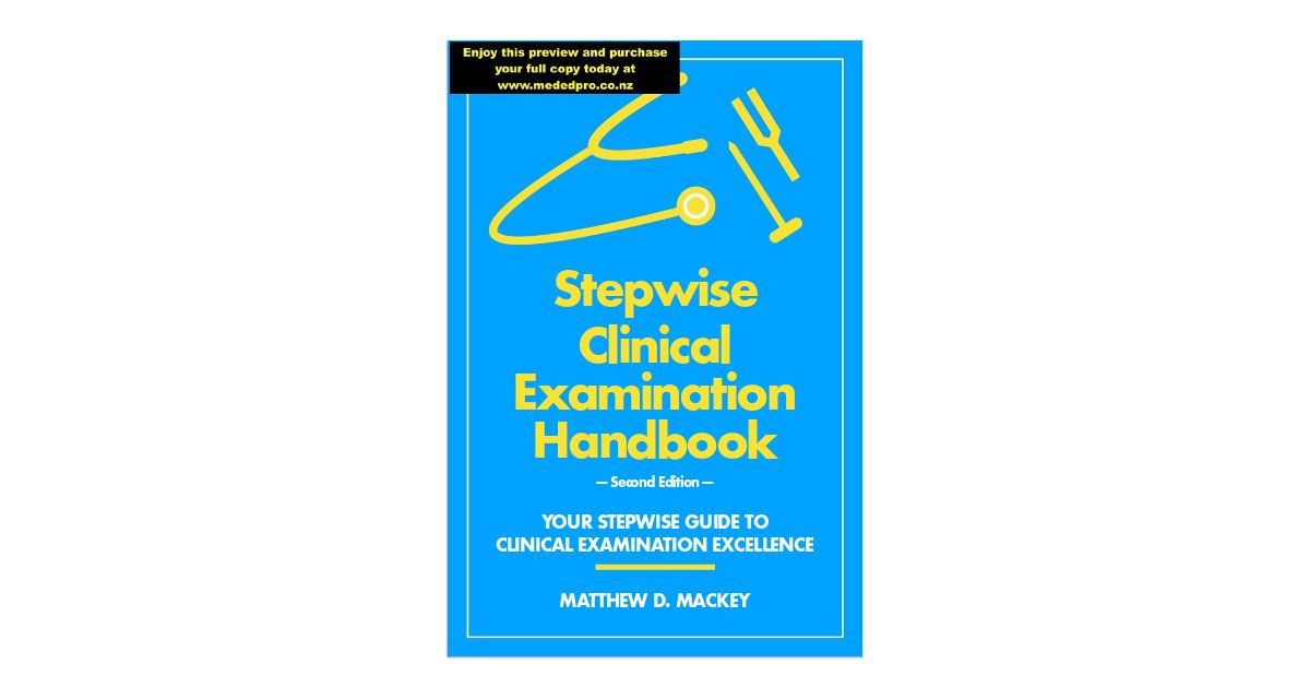 Stepwise Clinical Examination Handbook - Second Edition ...