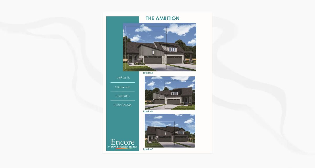 Encore at Chatham Park Villa Floorplan Preview