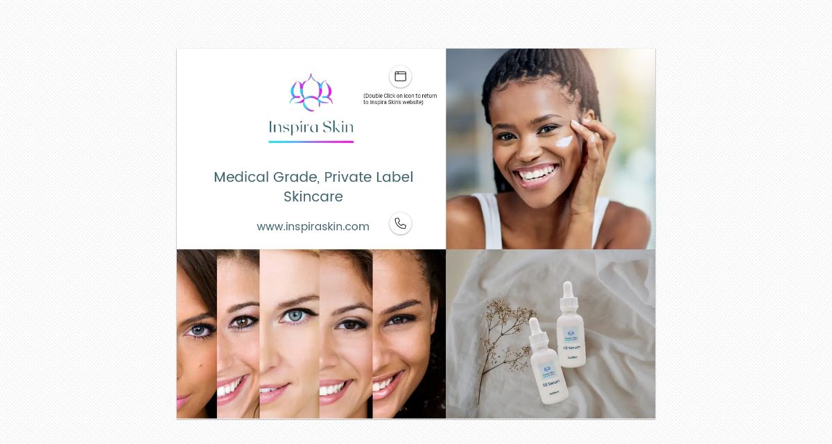 Inspira Skin Private Label, Medical Grade Skincare