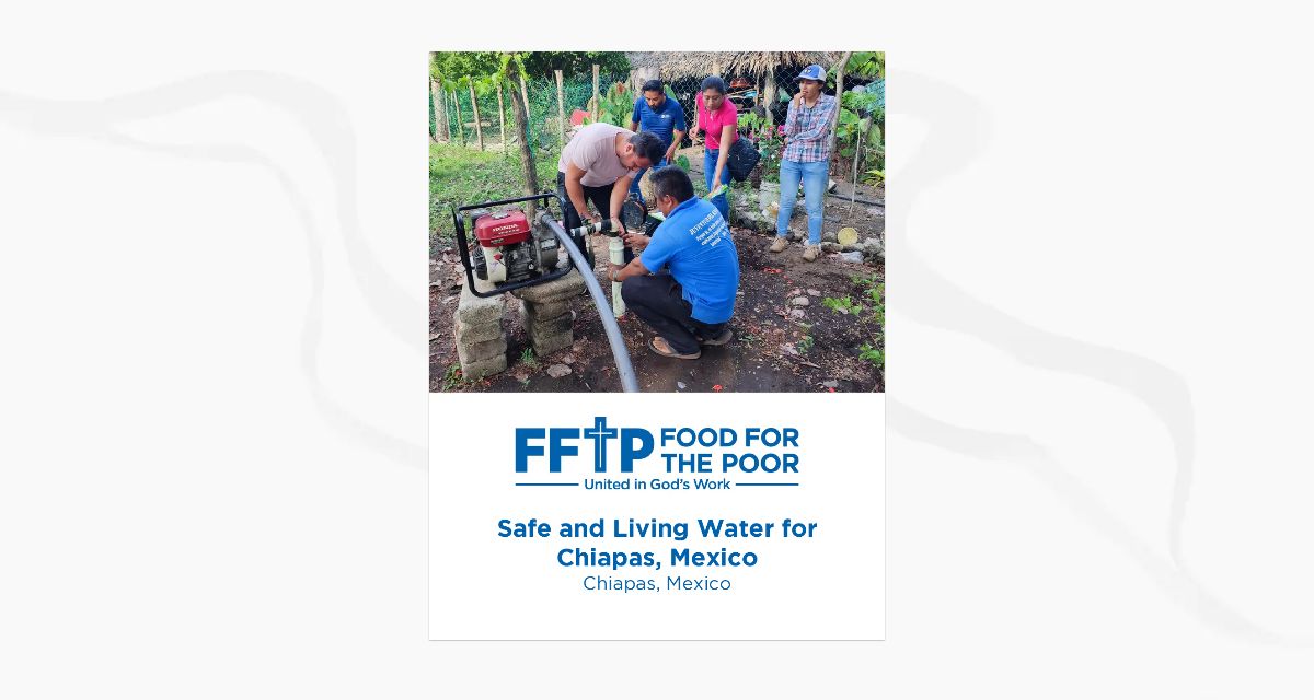 2301Y Safe Water for Chiapas Mexico