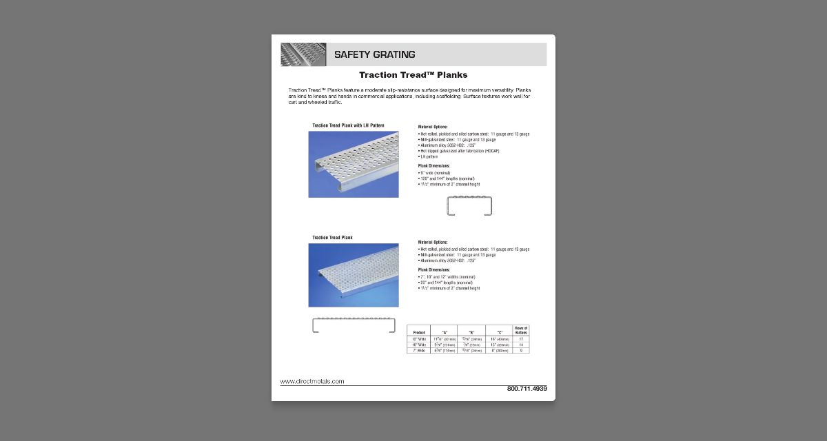Traction Tread Planks