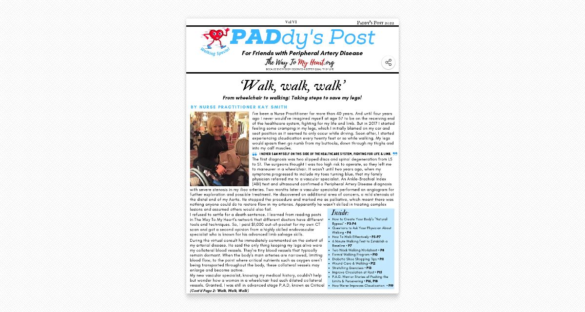 PADdy's Post Walking Special