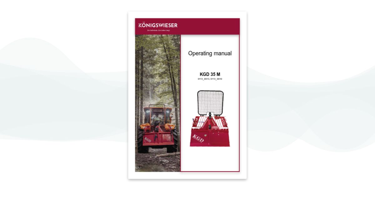 KGD Winches Operators models