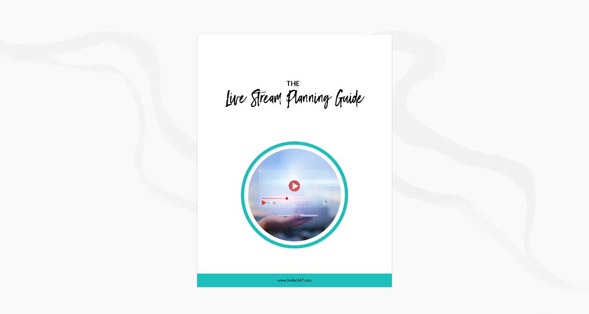 LIVE STREAM GUIDE visual data 3