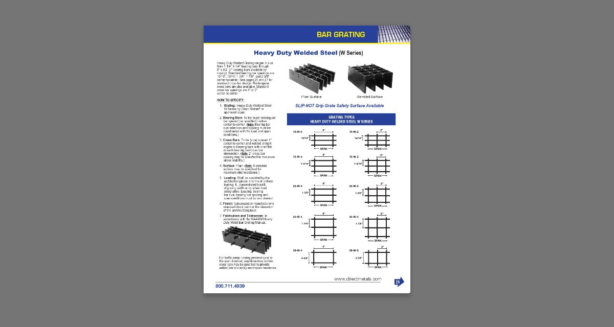 Heavy Duty Bar Grating