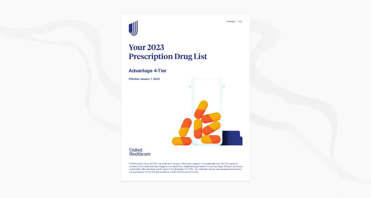 UHC Small Group Prescription Drug List 2023