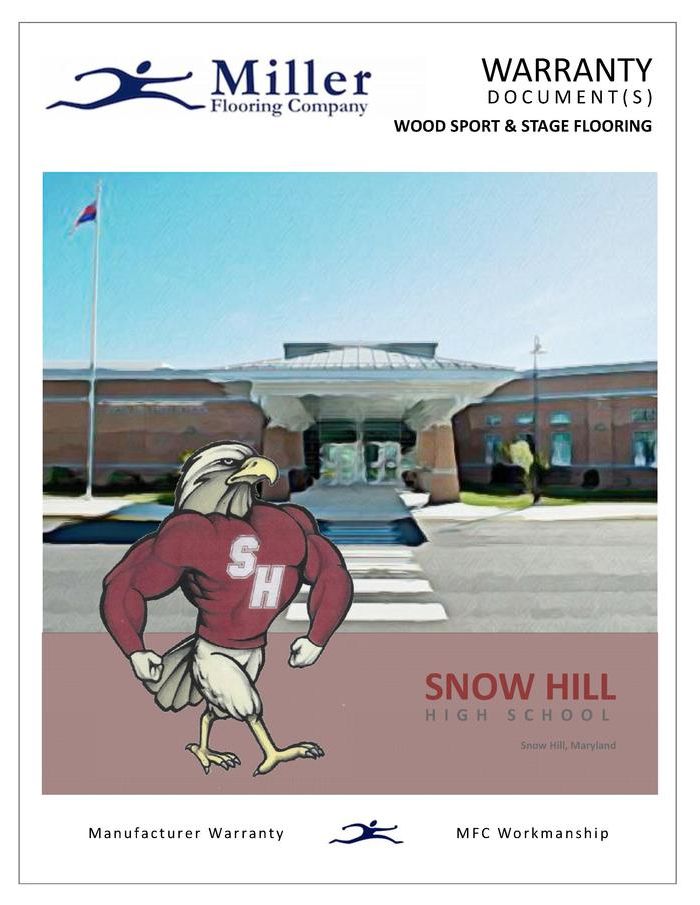 SNOW HILL HIGH SCHOOL CLOSEOUT D