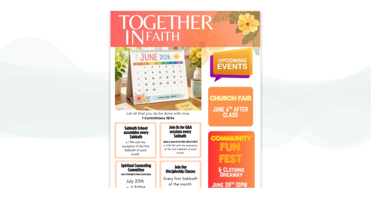 June 2026 newsletter cover