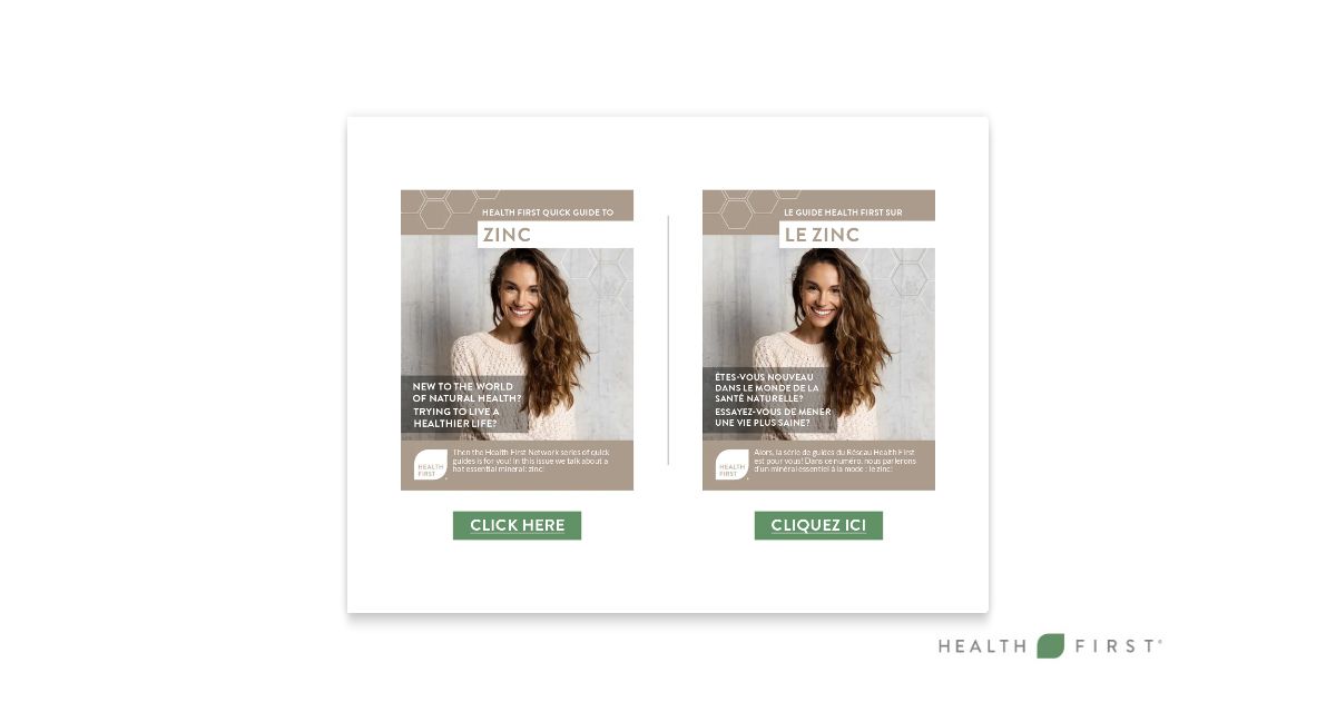 Health First Quick Guide to Zinc