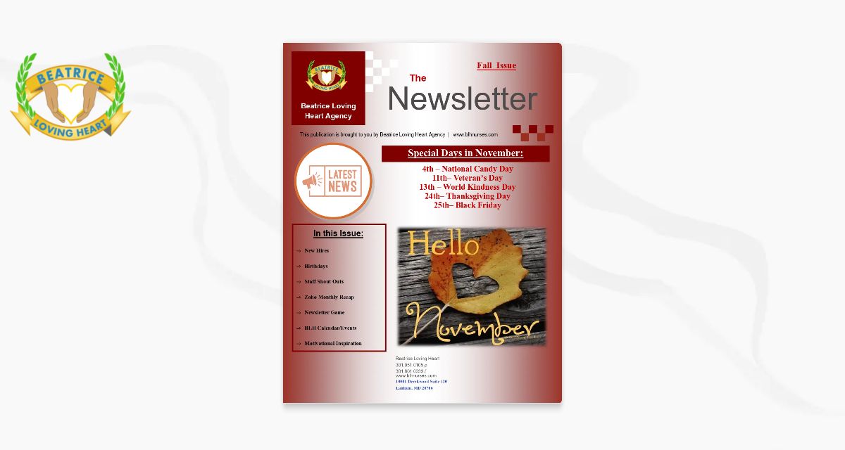 Agency Newsletter